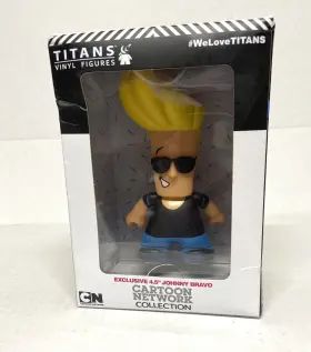 052473124726 TITAN VINYL FIGURES Johnny Bravo Figure Nycc