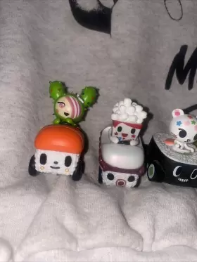 811556035251 TOKIDOKI Minis Sushi Figure Set Monkey Popcorn #2