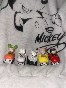 811556035251 TOKIDOKI Minis Sushi Figure Set Monkey Popcorn
