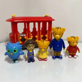 0409N701 TOLLY TOTS Daniel Tigers Neighborhood Go Trolley Mr