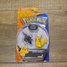 053941184452 TOMY Salandit Vs Pikachu Pokemon Action Figures
