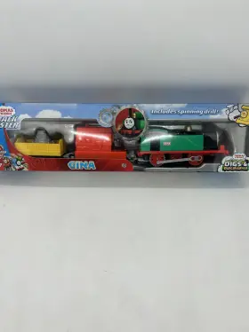 GDV33 TOMY Fisher Thomas Friends Track Master Gina Digs
