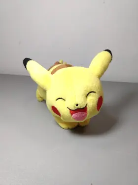 T18297 TOMY Pokemon Pikachu Sleeping Laying Toy Stuffed