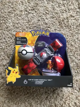 T19206 TOMY Pokemon Clip Ftnft Poke Ball Timer Belt
