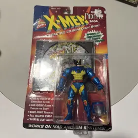 035112482727 TOY BIZ Wolverine Action Fig Interactive Cd Book