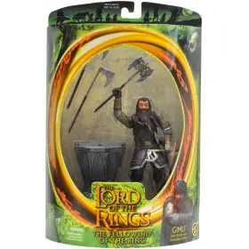 035112810247 TOY BIZ Lord Fellowship Ring Battle Axe Swinging