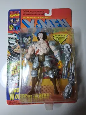 49356 TOY BIZ Men Robot Wolverine Robotic Arm Weapons Must