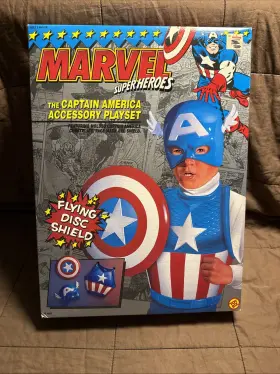 035112048848 TOYBIZ Toy Biz Marvel Heroes Captain Playset