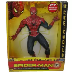 035112438267 TOYBIZ Posable Spiderman Action Figure Raimi