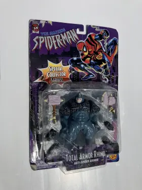 035112472537 TOYBIZ Toy Biz Marvel Total Armor Rhino Figure