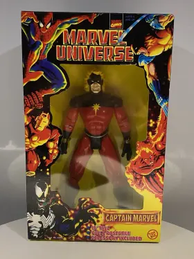 035112488675 TOYBIZ Marvel Universe Captain Action Figure Box