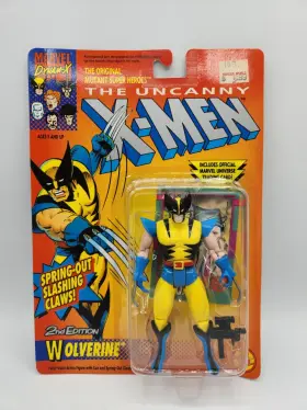035112493112 TOYBIZ Uncanny Men Wolverine Spring Slashing Nos