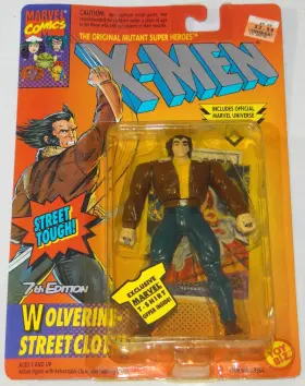 035112493662 TOYBIZ Marvel Men Wolverine Street Clothes