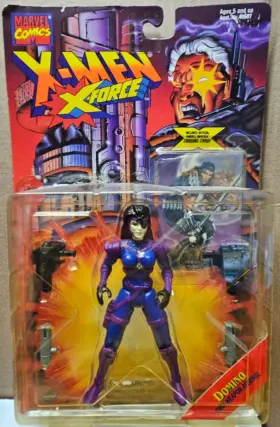 035112495376 TOYBIZ Toy Biz Marvel Men Force Domino Action