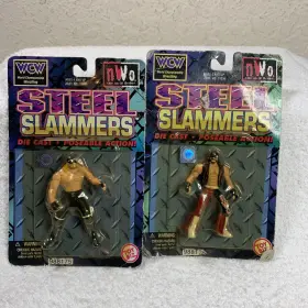 035112772385 TOYBIZ Hulk Hogan Macho Steel Slammers Wrestling