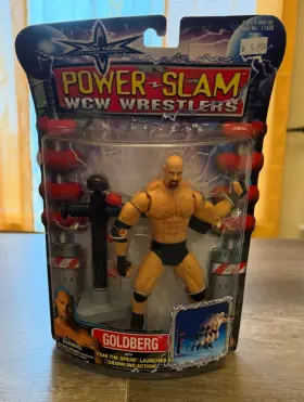 035112774310 TOYBIZ Wcw Goldberg Power Slam Wrestlers Action
