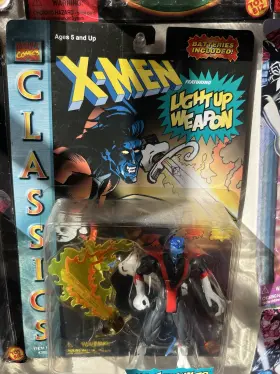 43154 TOYBIZ Men Classics Nightcrawler Figure Light Up Sword