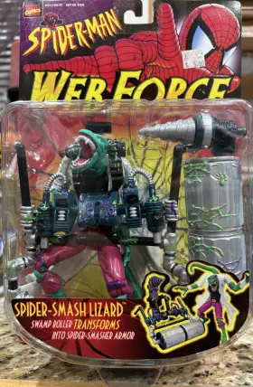 47524 TOYBIZ Marvel Web Force Smash Lizard Niop