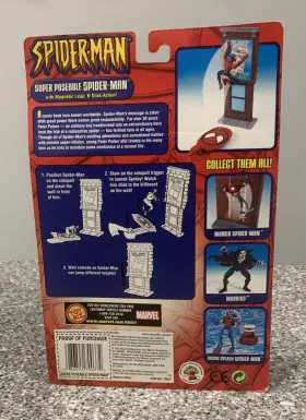 70037 TOYBIZ Poseable Magnetic Leap Ftn Stick Toy Biz #2