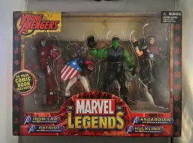 70408 TOYBIZ Marvel Legends Young Avengers Figure Set Iron