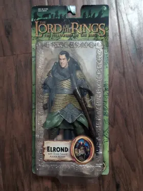 81489 TOYBIZ Lotr Fellowship Ring Elrond Action
