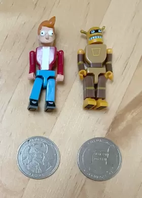 816355006648 TOYNAMI Futurama Men Calculon Collectible Toy #3