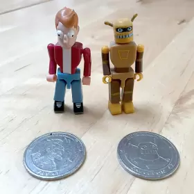 816355006648 TOYNAMI Futurama Men Calculon Collectible Toy