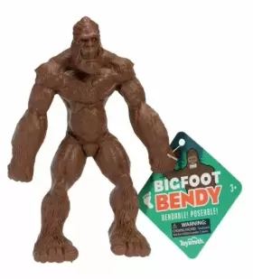085761255555 TOYSMITH Bigfoot Bendy Flex Figure Sasquatch Toy