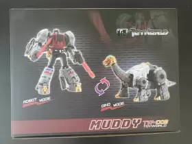 TW-D02 TOYWORLD Muddy Masterpiece Sludge Transformers Dinobot #3