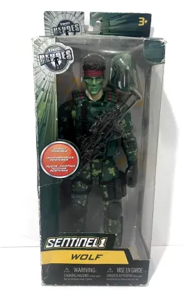 803516997648 TRUE HEROES Sentinel Wolf Military Action Figure