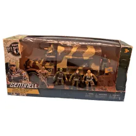 827529060113 TRUE HEROES Sentinel Troop Transporter Figures