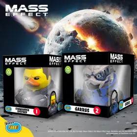 056280460374 TUBBZ Boxed Effect Garrus Cosplaying Rubber Duck #2