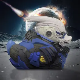 056280460374 TUBBZ Boxed Effect Garrus Cosplaying Rubber Duck #3