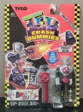 043302117328 TYCO Dummies Piston Head Action Figure