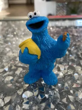 048188346657 TYCO Sesame Street Cookie Monster Jar Tall Pvc