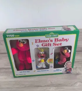 048188700947 TYCO Sesame Street Ctw Baby Elmos Set Reare