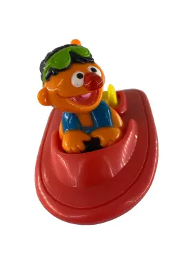 38901 TYCO Sesame Street Ernie Wind Up Boat Motorboat Bath #2