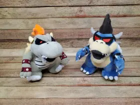 784019662892 UNBRADNDED Mario Bros Bowser Bones Koopa Stuffed