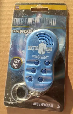 IYP057 UNDERGROUND TOYS Doctor Who Talking Voice Keychain Key