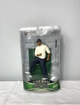 782870635994 UPPER DECK Tiger Woods Pro Shots Action Figure