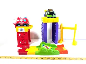 417764118006 VTECH Gogo Fire Race Car Some Track