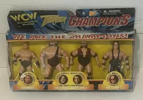 747005098730 WCW Thunder Champions Set Box Goldberg Bret Hart