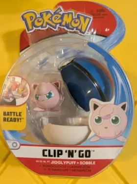 889933950527 WICKED COOL TOYS Pokemon Clip Go Mad Jigglypuff