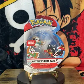 95002 WICKED COOL TOYS Pok Rowlet Litten Battle Figure Pack