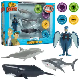 12201 WILD KRATTS Action Figure Set Activate Creature Power