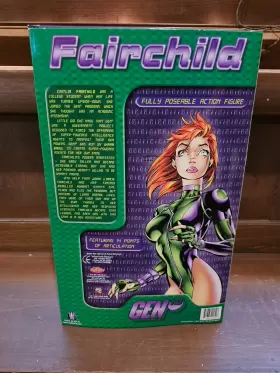 611385290513 WILDSTORM Fairchild Posable Action Figure Comic #2