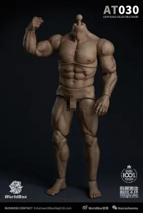 WB-AT030 WORLD BOX Scale Male Body Muscular Figure