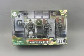018859770357 WORLD PEACEKEEPERS Military Bunk Bed Locker Set