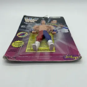 020616126321 WWE Wwf Toys British Bulldog Bend Ems Wrestling #3