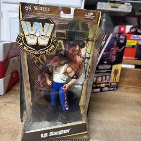 027084786590 WWE Mattel Elite Legends Sgt Slaughter Wrestling